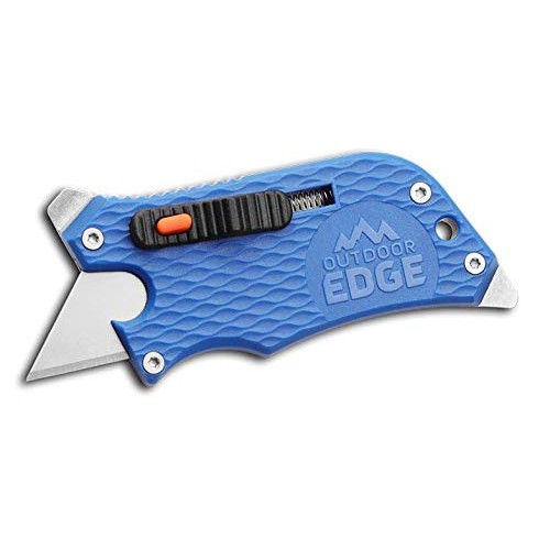 Outdoor Edge SlideWinder - Utility Knife Multitool with Standard R...