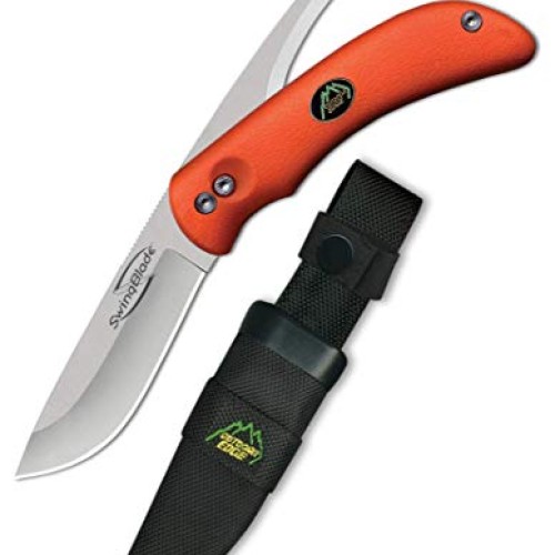 Outdoor Edge Swingblaze Double Blade Hunting Knife with Rotating S...