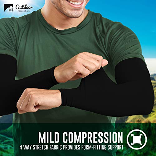 UV Sun Protection Arm Sleeves - Cooling Sports Compression Multipa...