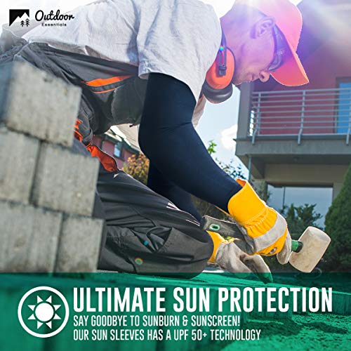 UV Sun Protection Arm Sleeves - Cooling Sports Compression Multipa...