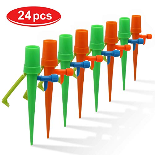 Plant Self Watering Spikes Vacation Automatic Plant Waterer Drip I...
