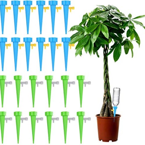 Plant Self Watering Spikes Vacation Automatic Plant Waterer Drip I...