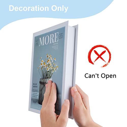 Outgeek Decorative Books Set of 4: Modern Hardcover Fake Book Deco...