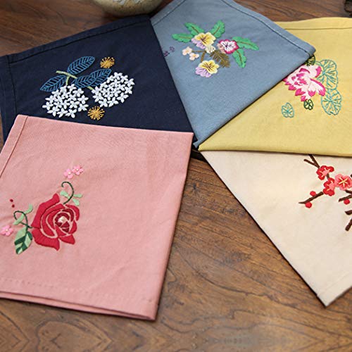 Outgeek Needlework Fabric DIY Creative Cotton Linen Cross Stitch C...