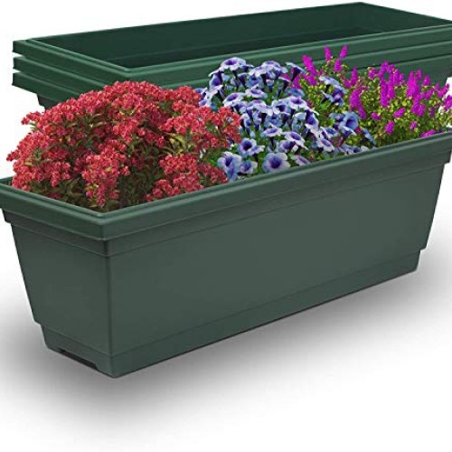 Outland Living 4 Packs 26.5 inches Outdoor and Indoor Rectangle Pl...
