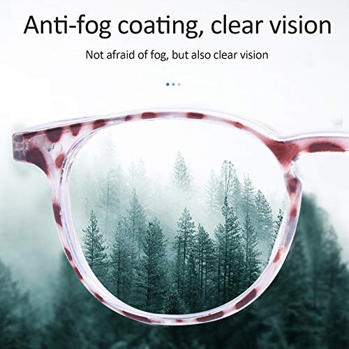 2 Pack Protective Eyewear Safety Goggles Clear Anti-fog/Anti-Scrat...