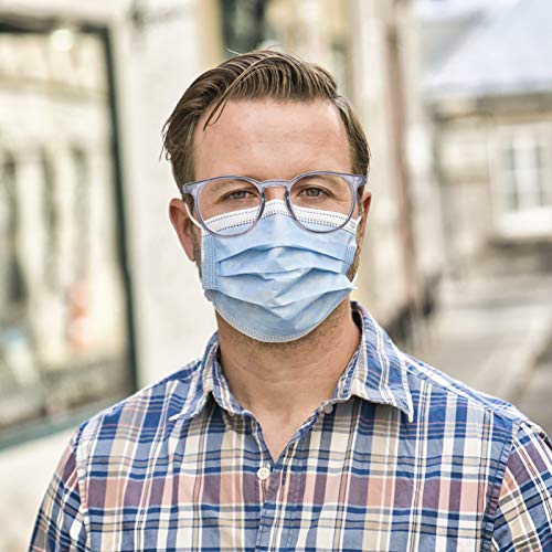 2 Pack Protective Eyewear Safety Goggles Clear Anti-fog/Anti-Scrat...