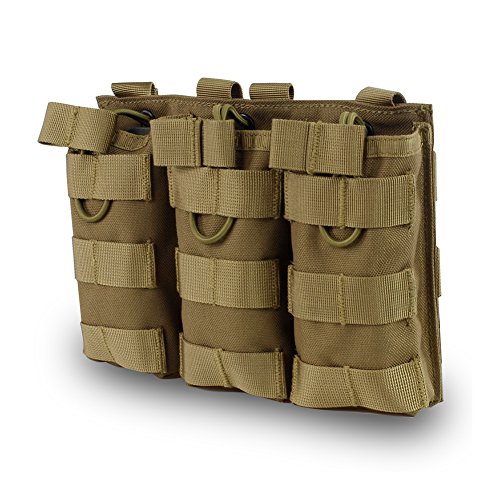 Outry M4 M16 AR-15 Type Magazine Pouch Mag Holder - Triple/Double/...
