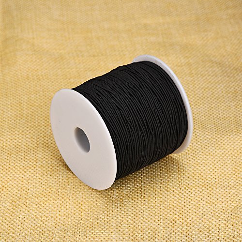Outus 1 mm Elastic Cord Beading Threads Stretch String Fabric Craf...