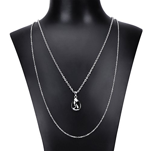 Outus 33 Feet Stainless Steel DIY Link Chain Necklaces with 20 Lob...