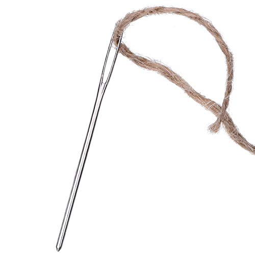 Outus Large-Eye Needles Steel Yarn Knitting Needles Sewing Needles...