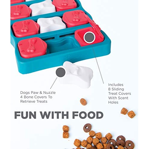 Outward Hound Nina Ottosson Dog Brick Interactive Treat Puzzle Dog...