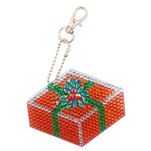 DIY Key Chains Diamond Painting by Numbers Kits，Rhinestone Mosaic...