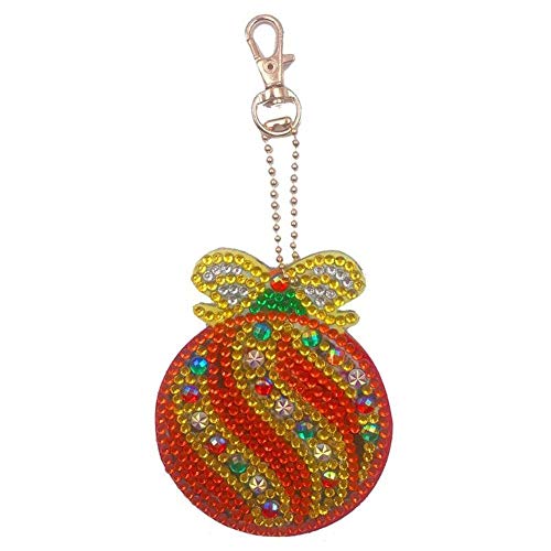 DIY Key Chains Diamond Painting by Numbers Kits，Rhinestone Mosaic...