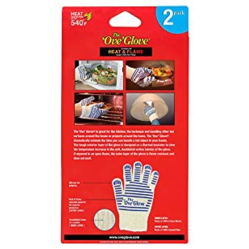 The Ove Glove - Superior HEAT & FLAME Hand Protection - 2 Pack Glove