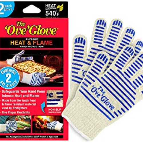 The Ove Glove - Superior HEAT & FLAME Hand Protection - 2 Pack Glove