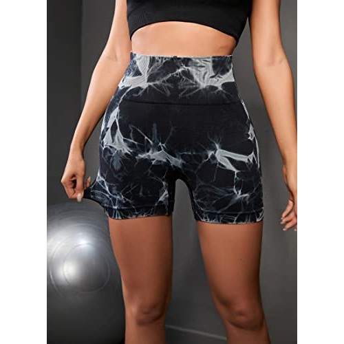 OVESPORT Workout Shorts for Women Scrunch Butt Lifting High Waiste...