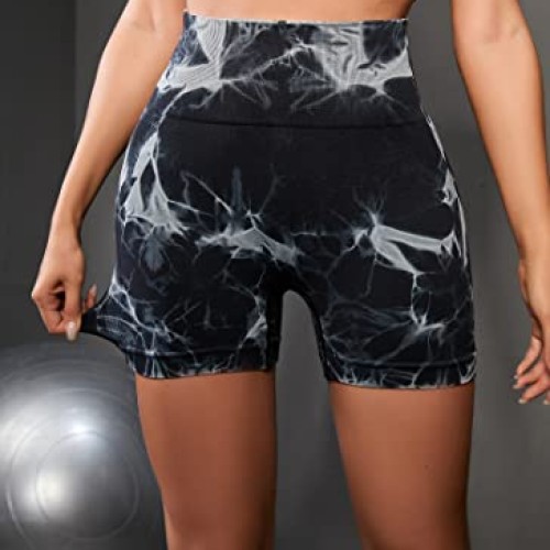 OVESPORT Workout Shorts for Women Scrunch Butt Lifting High Waiste...