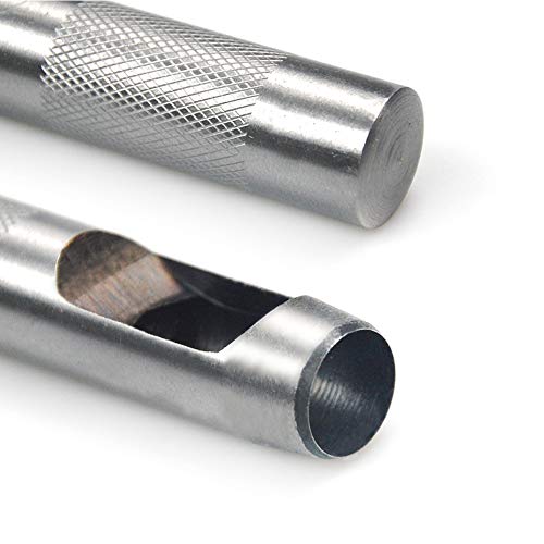 Owden 9 pieces hollow punch set 1/8-1/2 with a free cutting ma...