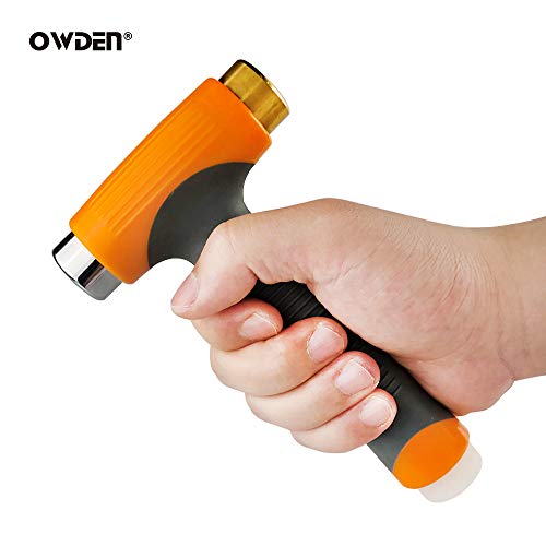 OWDEN Professional Jewelry Metal Stamps Hammer with 2 Replace Hamm...