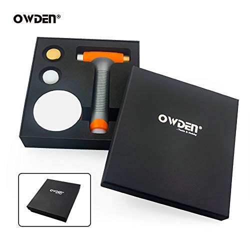 OWDEN Professional Jewelry Metal Stamps Hammer with 2 Replace Hamm...