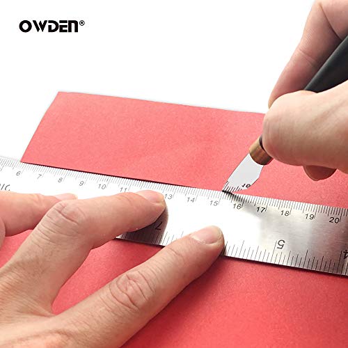 OWDEN Professional Precision Knife, Hobby Knife,Leather Craft Scra...
