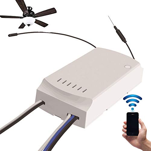 OWSOO Sonoff IFan03 Ceiling Fan and Light Controller Convert LED t...