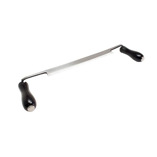 Ox-Head KR3752500 10 x 1-3/8 Straight Drawknife, Black/Silver