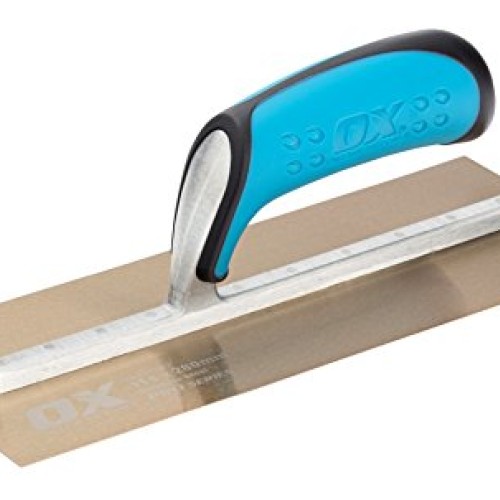 OX Tools 4.5 x 11 Plaster Finishing Trowel | Stainless Steel