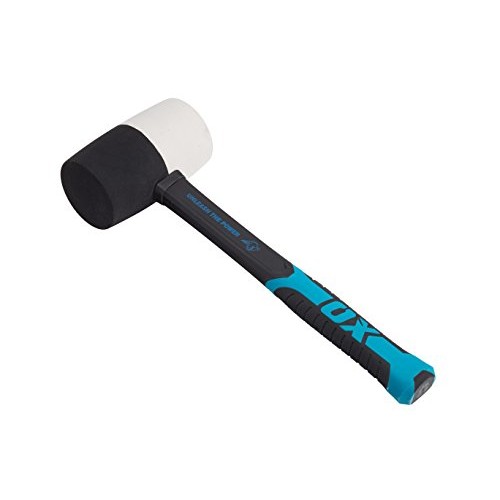 OX TOOLS Combination Rubber Mallet - Non-marking Rubber Mallet Ham...