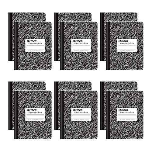 Oxford Composition Notebooks, College Ruled Paper, 9-3/4 x 7-1/2...