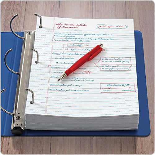 Oxford Filler Paper, 8-1/2 x 11, College Rule, 3-Hole Punched, L...