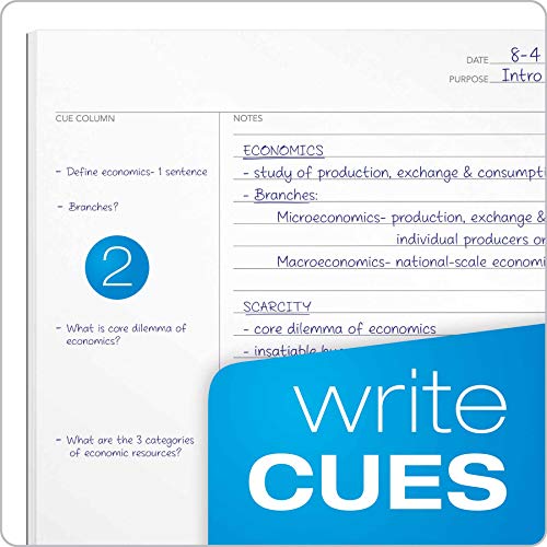 Oxford FocusNotes Note Taking System Composition Book, 9.75 x 7.5 ...