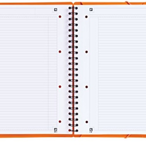 Oxford International A4+ Poly Cover Meeting Book Narrow Ruled with...
