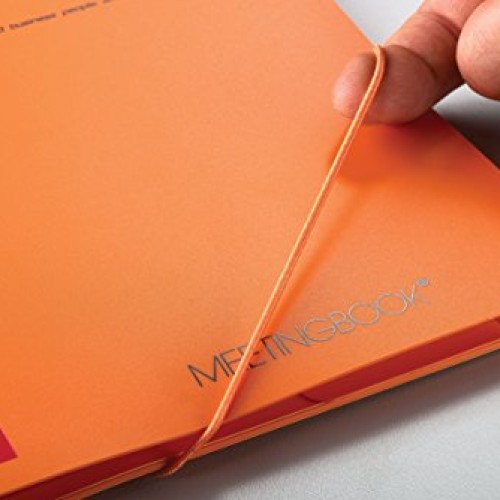 Oxford International A4+ Poly Cover Meeting Book Narrow Ruled with...
