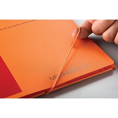 Oxford International A4+ Poly Cover Meeting Book Narrow Ruled with...