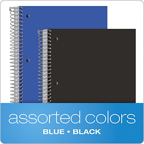 Oxford Spiral Notebooks, 3-Subject, College Ruled Paper, Durable P...