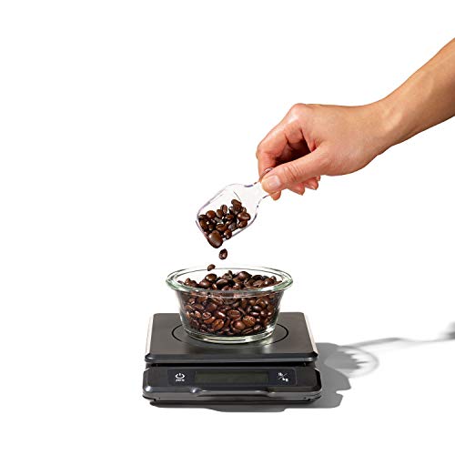 OXO Good Grips 5-lb Food Scale with Pull-Out Display,Black