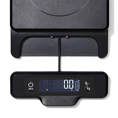 OXO Good Grips 5-lb Food Scale with Pull-Out Display,Black