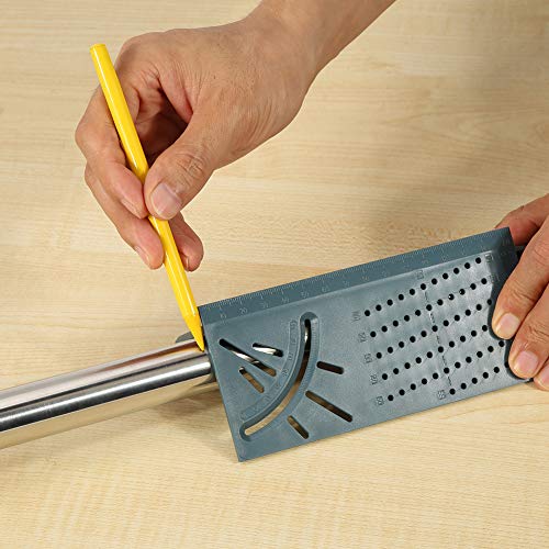 Oyov2L Woodworking Tools 3D Calipers Portable 3D Mitre Square Angl...