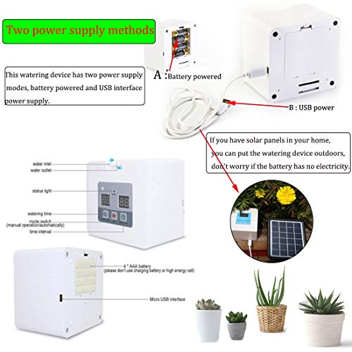 OYSIR Automatic Drip Irrigation Kit,Self Watering System Timer Irr...