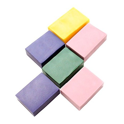 Ozera 2 Pack Silicone Soap Molds, 6 Cavities Silicone Baking Mold ...
