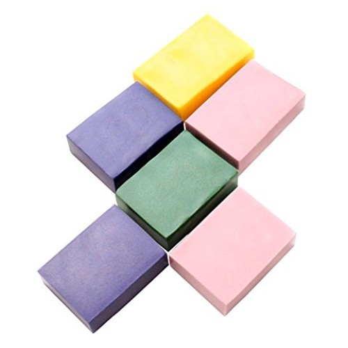 Ozera 2 Pack Silicone Soap Molds, 6 Cavities Silicone Baking Mold ...
