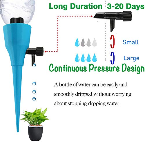 OZMI Plant Self Watering Spikes Devices, 12 Pack Automatic Irrigat...