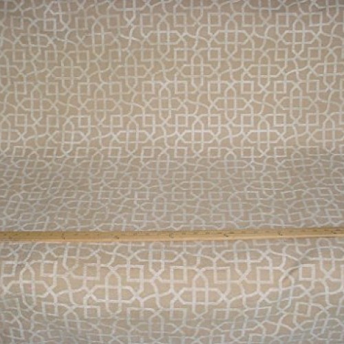 P Kaufmann/Braemore/Waverly Zinnia in Champagne - Celtic Knot/Scro...