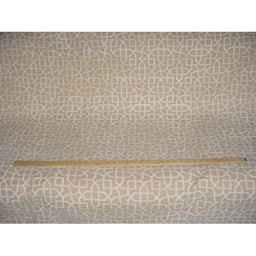 P Kaufmann/Braemore/Waverly Zinnia in Champagne - Celtic Knot/Scro...