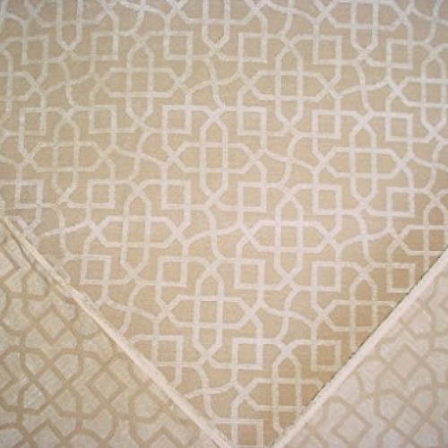 P Kaufmann/Braemore/Waverly Zinnia in Champagne - Celtic Knot/Scro...