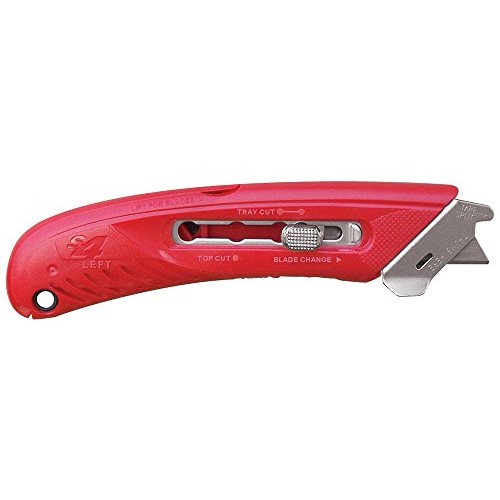 Safety Knife, 5-3/4 in, Red