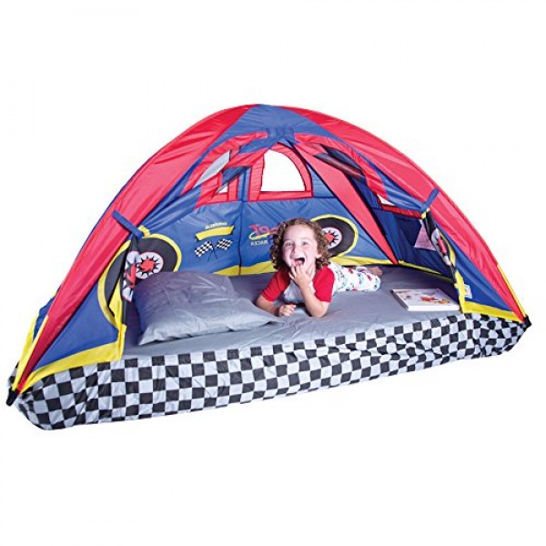 Pacific Play Tents 19711 Kids Rad Racer Bed Tent Playhouse - Full ...