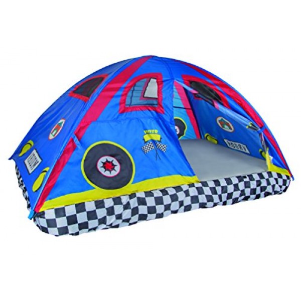 Pacific Play Tents 19711 Kids Rad Racer Bed Tent Playhouse - Full ...